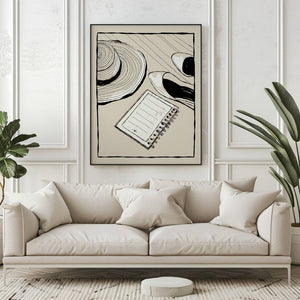 Quiet Notes Plakat - 21 x 29.7 cm - Nellastore