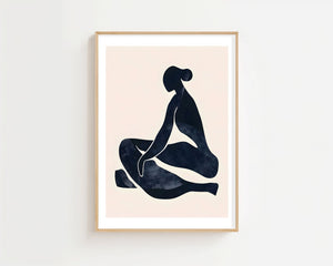 Quiet Pose Plakat - 21 x 29.7 cm (A4) - Nellastore
