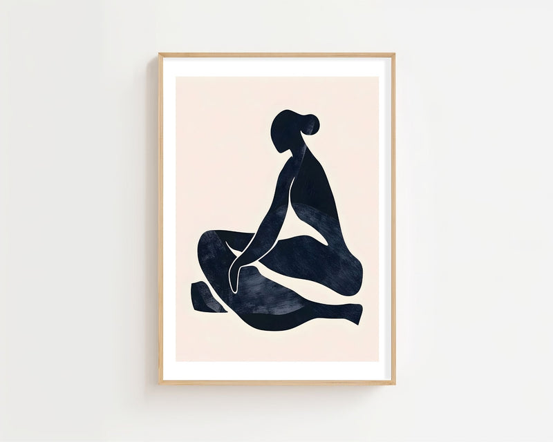 Quiet Pose Plakat - 21 x 29.7 cm (A4) - Nellastore