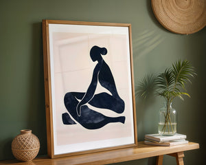 Quiet Pose Plakat - 21 x 29.7 cm (A4) - Nellastore