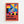 Red Canvas Geometry Plakat - 21 x 29.7 cm - Nellastore