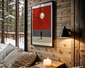 Red Horizon Plakat - 21 x 29.7 cm (A4) - Nellastore