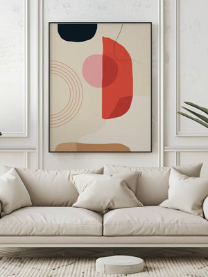 Red Orbit Plakat - 21 x 29.7 cm - Nellastore
