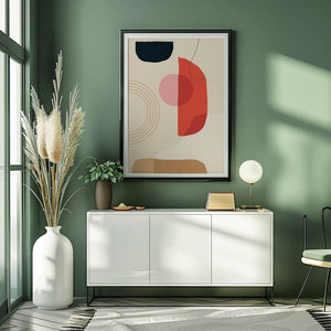 Red Orbit Plakat - 21 x 29.7 cm - Nellastore