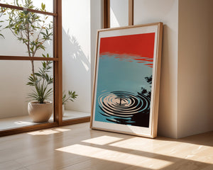 Red Reflection Plakat - 21 x 29.7 cm (A4) - Nellastore