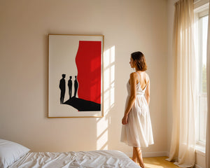 Red Shadow Trio Plakat - 21 x 29.7 cm (A4) - Nellastore