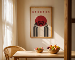 Red Sun Arch Plakat - 21 x 29.7 cm - Nellastore