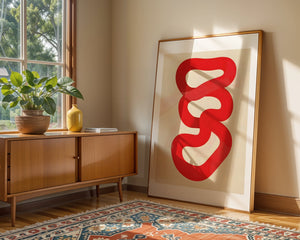 Red Tangle Plakat - 21 x 29.7 cm (A4) - Nellastore