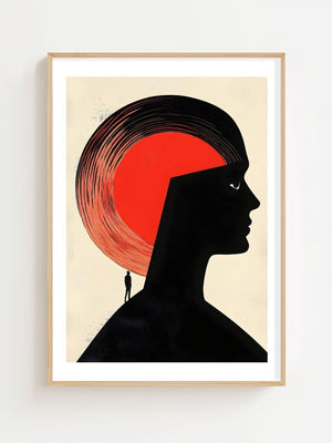 Red Thought Plakat - 21 x 29.7 cm (A4) - Nellastore