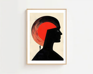 Red Thought Plakat - 21 x 29.7 cm (A4) - Nellastore