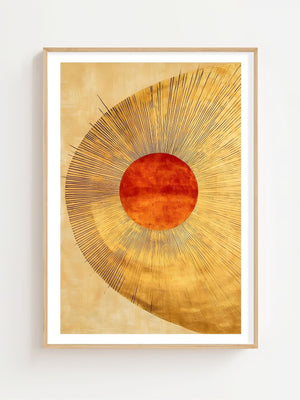 Rising Sun Plakat - 21 x 29.7 cm (A4) - Nellastore
