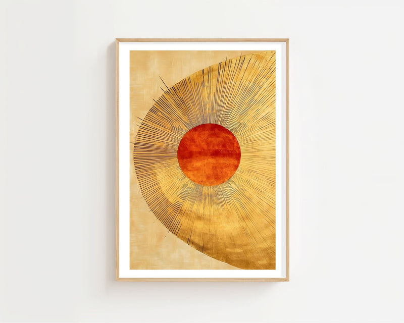 Rising Sun Plakat - 21 x 29.7 cm (A4) - Nellastore