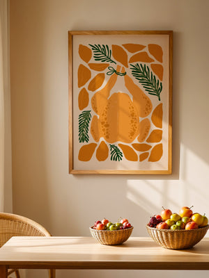 Roast Chicken Rosemary Plakat - 21 x 29.7 cm - Nellastore