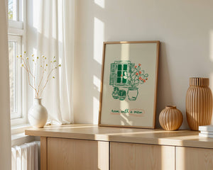 Room With A View Plakat - 21 x 29.7 cm - Nellastore