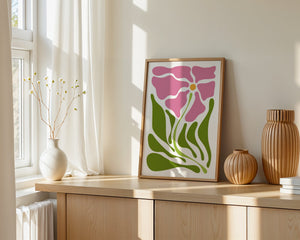 Rose Meadow Abstract Matisse Plakat - 21 x 29.7 cm - Nellastore