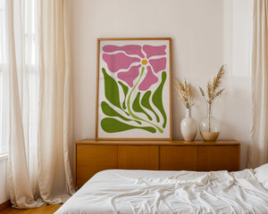 Rose Meadow Abstract Matisse Plakat - 21 x 29.7 cm - Nellastore