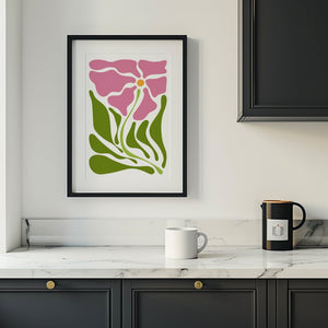 Rose Meadow Abstract Matisse Plakat - 21 x 29.7 cm - Nellastore