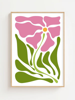 Rose Meadow Abstract Matisse Plakat - 21 x 29.7 cm - Nellastore