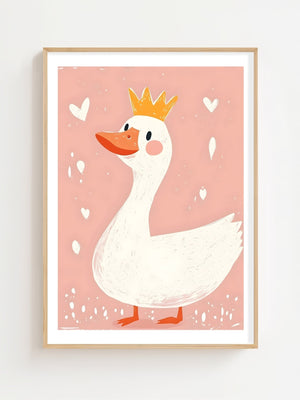 Royal Goose Plakat - 21 x 29.7 cm (A4) - Nellastore