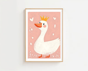 Royal Goose Plakat - 21 x 29.7 cm (A4) - Nellastore