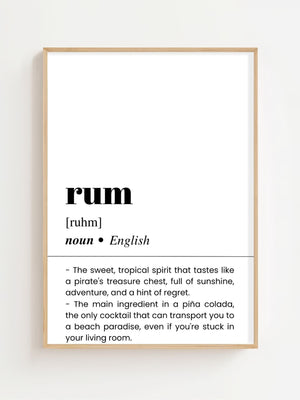 Rum Plakat - 21 x 29.7 cm (A4) - Nellastore