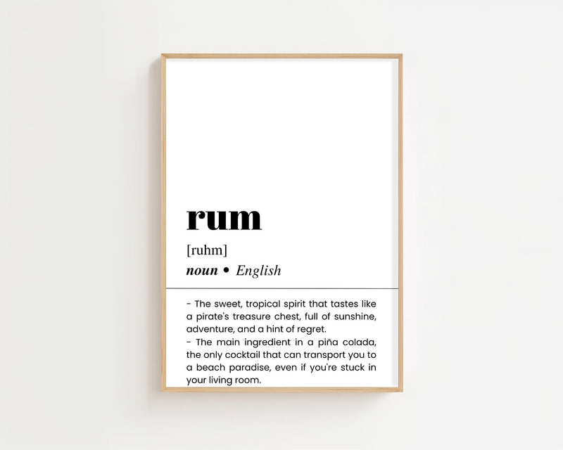 Rum Plakat - 21 x 29.7 cm (A4) - Nellastore