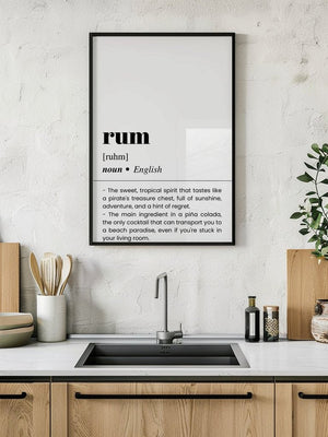 Rum Plakat - 21 x 29.7 cm (A4) - Nellastore