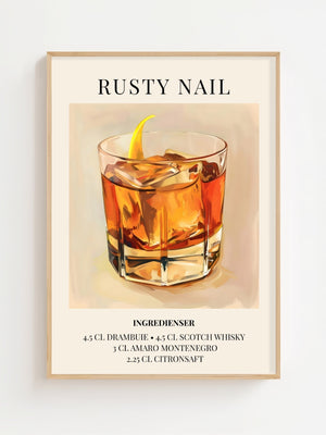 Rusty Nail Plakat - 21 x 29.7 cm (A4) - Nellastore