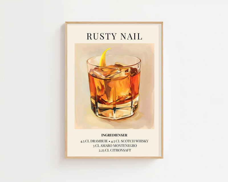 Rusty Nail Plakat - 21 x 29.7 cm (A4) - Nellastore