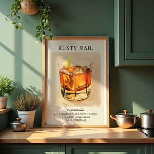 Rusty Nail Plakat - 21 x 29.7 cm (A4) - Nellastore
