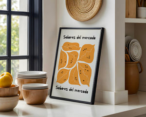 Sabores del Mercado Plakat - 21 x 29.7 cm - Nellastore
