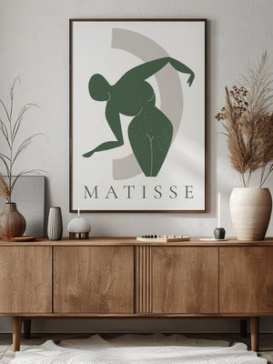 Sage Motion Figure Matisse Plakat - 21 x 29.7 cm - Nellastore