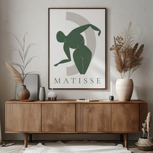 Sage Motion Figure Matisse Plakat - 21 x 29.7 cm - Nellastore