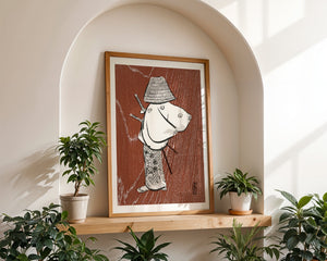 Samurai In The Rain Plakat - 21 x 29.7 cm (A4) - Nellastore