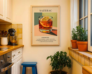 Sazerac Plakat - 21 x 29.7 cm (A4) - Nellastore