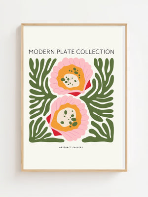Scallop Plate Collection Plakat - 21 x 29.7 cm - Nellastore