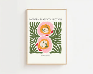 Scallop Plate Collection Plakat - 21 x 29.7 cm - Nellastore