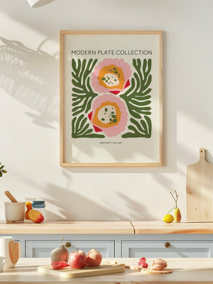 Scallop Plate Collection Plakat - 21 x 29.7 cm - Nellastore