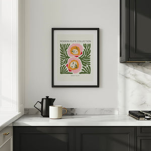 Scallop Plate Collection Plakat - 21 x 29.7 cm - Nellastore
