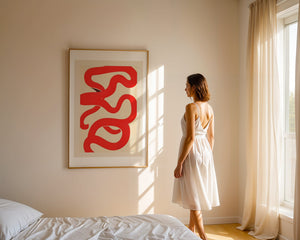 Scarlet Serpentine Plakat - 21 x 29.7 cm (A4) - Nellastore