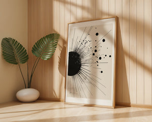 Scattered Ink Burst Plakat - 21 x 29.7 cm (A4) - Nellastore