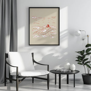 Sea Soul Plakat - 21 x 29.7 cm - Nellastore