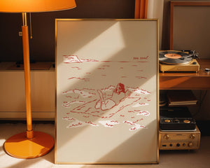 Sea Soul Plakat - 21 x 29.7 cm - Nellastore
