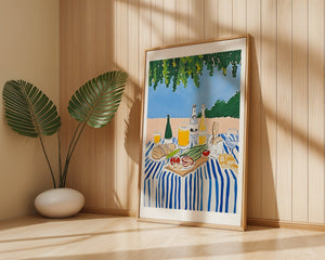 Seaside Feast Plakat - 21 x 29.7 cm (A4) - Nellastore