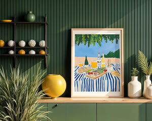 Seaside Feast Plakat - 21 x 29.7 cm (A4) - Nellastore
