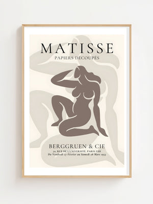 Seated Female Figure Plakat - 21 x 29.7 cm (A4) - Nellastore