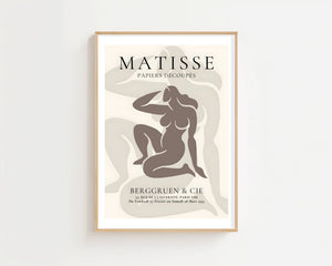 Seated Female Figure Plakat - 21 x 29.7 cm (A4) - Nellastore