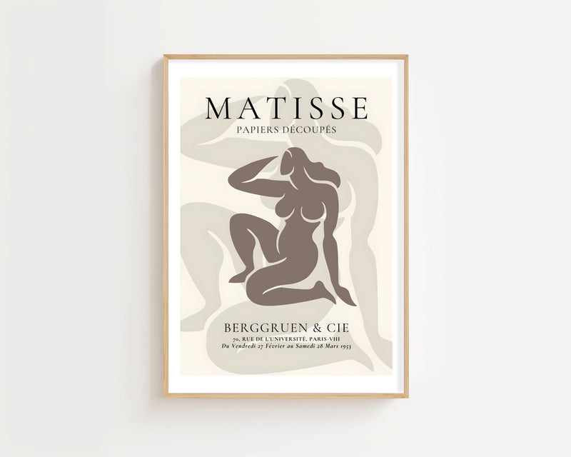 Seated Female Figure Plakat - 21 x 29.7 cm (A4) - Nellastore