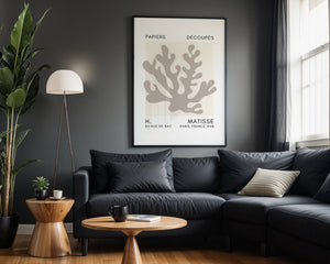 Seaweed Cutout Plakat - 21 x 29.7 cm (A4) - Nellastore