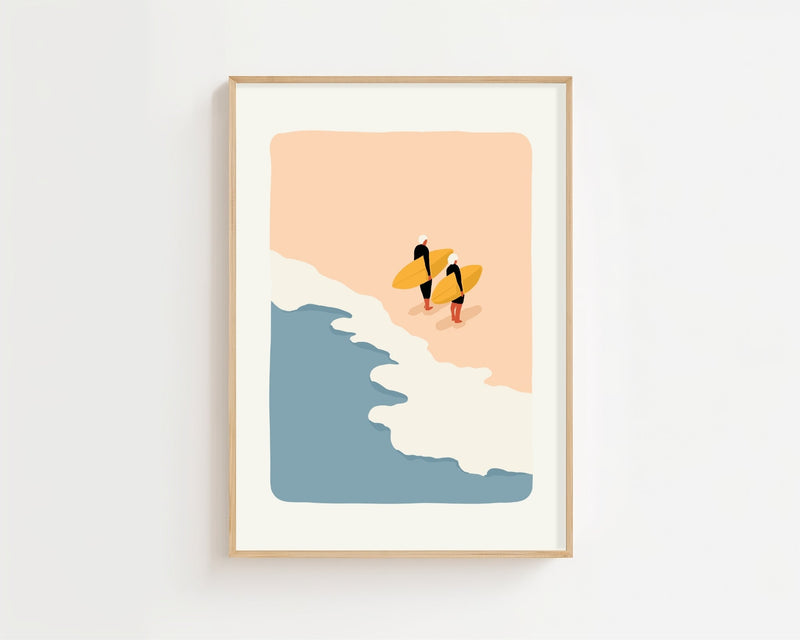Silver Surfers Plakat - 21 x 29.7 cm - Nellastore